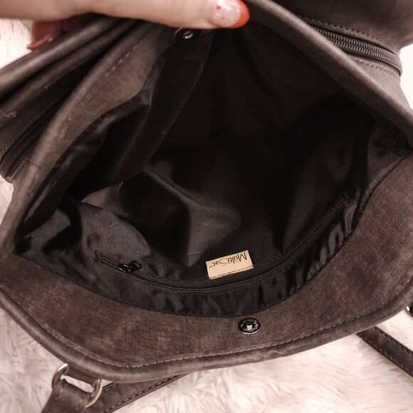 Multi Sac Oakland Gray Tote Bag Purse Storage - Picture 10 of 15